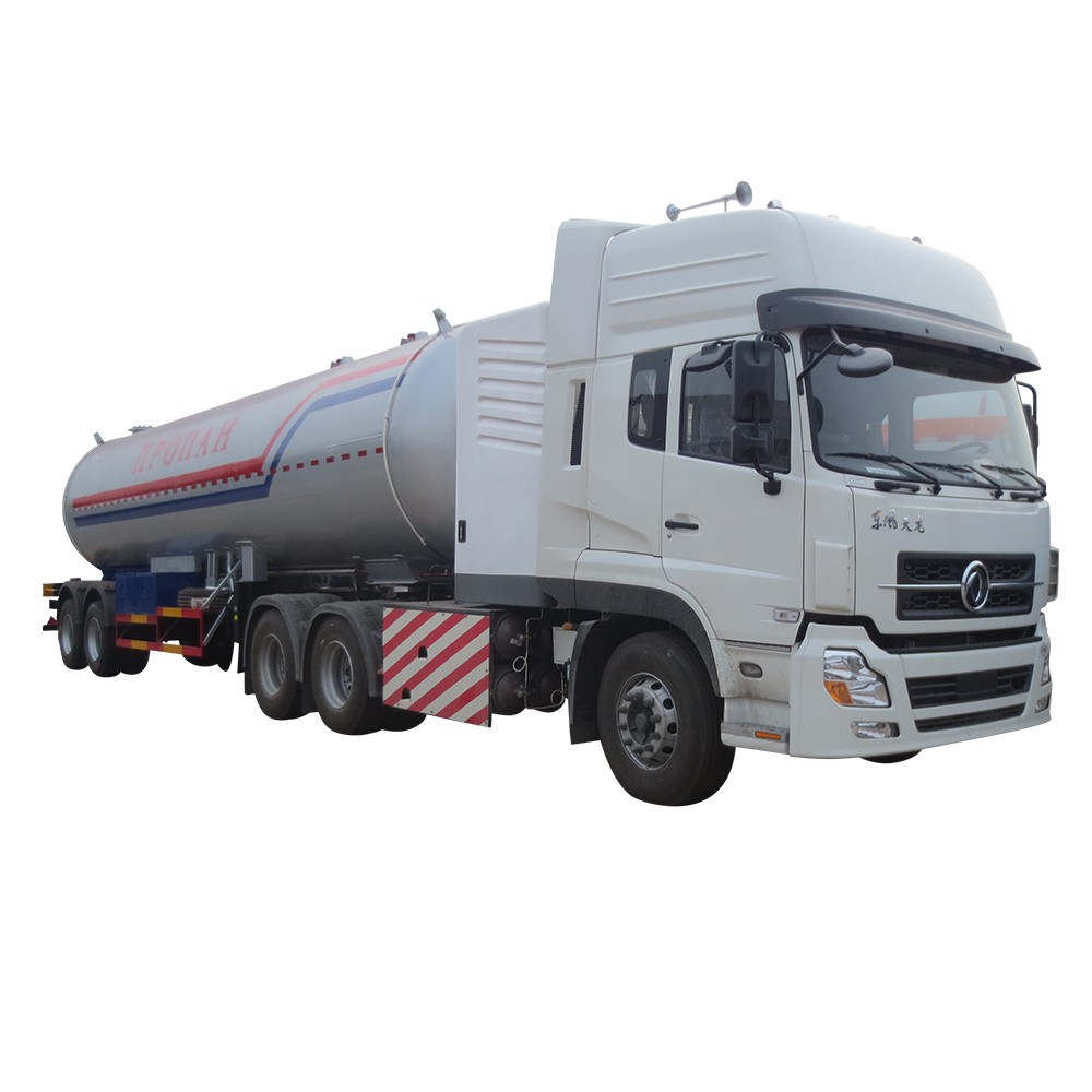 2 المحور 40.5 Cbm 17 طن LPG ناقلة نصف مقطورة